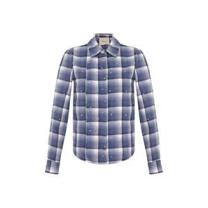 NEW THEO THE LABEL women's europa shirt in future dusk/crysta
